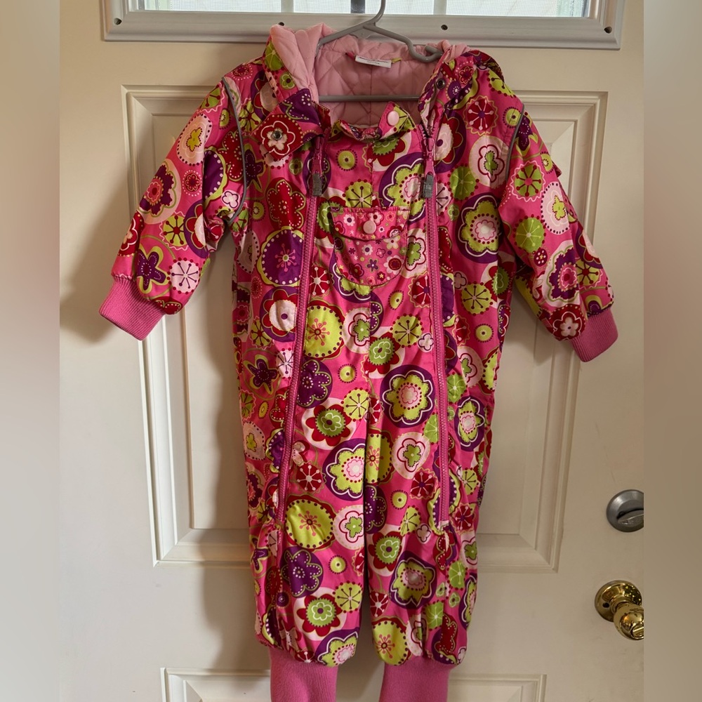 Hanna Anderson Toddler girl winter Jumpsuit